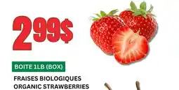 Marches Tau FRAISES BIOLOGIQUES offer