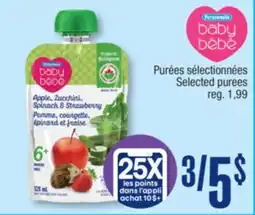 Jean Coutu PERSONELLE Selected purees offer
