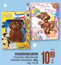 Jean Coutu VADEBONCOEUR Selected chocolates offer