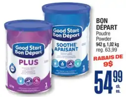 Jean Coutu BON DÉPART Powder offer
