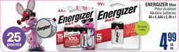 Jean Coutu ENERGIZER Max Alkaline batteries offer