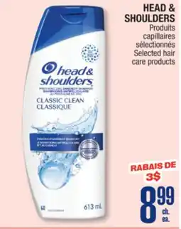 Jean Coutu HEAD & SHOULDERS Selected hair care products offer