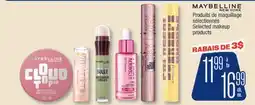 Jean Coutu MAYBELLINE Selected makeup products offer