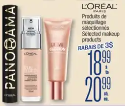 Jean Coutu L`ORÉAL PARIS Selected makeup products offer