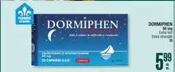 Jean Coutu DORMIPHEN 50 mg Extra strength offer