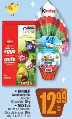 Jean Coutu KINDER, NESTLÉ offer