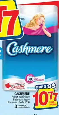 Jean Coutu CASHMERE Bathroom tissue offer