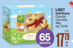 Jean Coutu LINDT Gold Bunny Chocolate offer