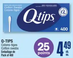 Jean Coutu Q-TIPS Cotton swabs offer