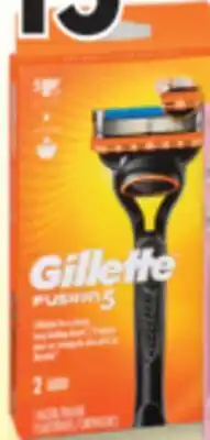 Familiprix GILLETTE Selected razors offer