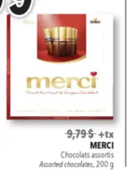 Familiprix MERCI Assorted chocolates, 200g offer
