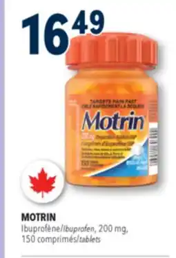 Familiprix MOTRIN, Ibuprofen, 200 mg, 150 tablets offer