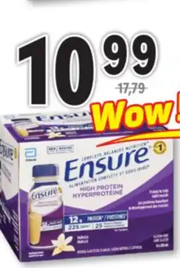 Familiprix ENSURE, High protein, Nutritional supplement offer