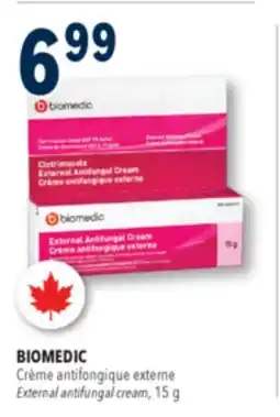 Familiprix BIOMEDIC, External antifungal cream offer