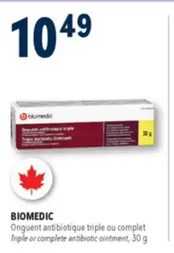 Familiprix BIOMEDIC, Triple or complete antibiotic ointment offer