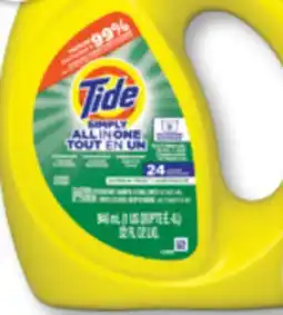 Familiprix TIDE, Simply All in One, Laundry detergent offer