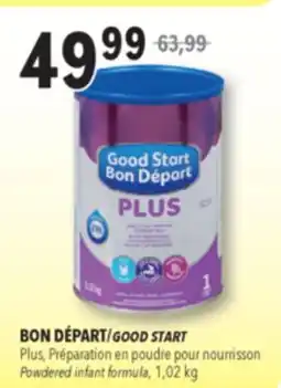 Familiprix BON DÉPART/GOOD START, Plus, Powdered infant formula offer