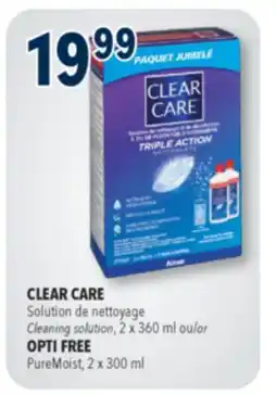 Familiprix CLEAR CARE Cleaning solution, 2x 360ml offer