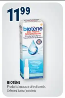 Familiprix BIOTÈNE, Selected buccal products offer