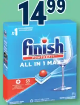 Familiprix FINISH, Powerball All In 1 Max, Dishwasher detergent, 55 tabs offer