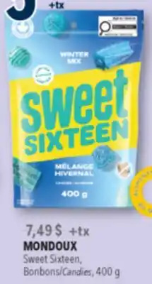 Familiprix MONDOUX, Sweet Sixteen, Candies offer