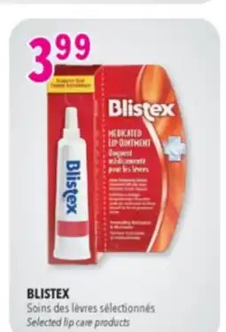 Familiprix BLISTEX, Selected lip care products offer