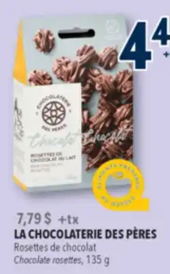 Familiprix LA CHOCOLATERIE DES PÈRES, Chocolate rosettes offer
