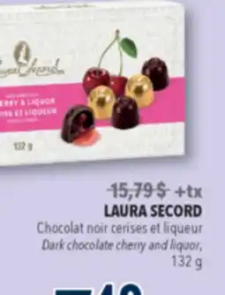 Familiprix LAURA SECORD, Dark chocolate cherry and liquor offer