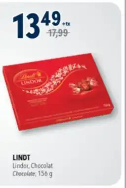 Familiprix LINDT, Lindor, Chocolate offer