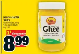 Super C Beurre clarifié Verka | Verka clarified butter offer