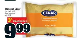 Super C Couscous Cedar | Cedar couscous offer