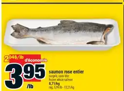 Super C SAUMON ROSE ENTIER | FROZEN WHOLE SALMON offer