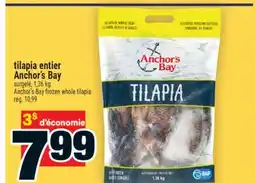 Super C TILAPIA ENTIER ANCHOR'S BAY | ANCHOR'S BAY FROZEN WHOLE TILAPIA offer