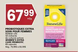 Rachelle-Bery Grocery RENEW LIFE WOMEN'S EXTRA CARE PROBIOTIC 60 capsules offer