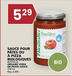 Rachelle-Bery Grocery BIOITALIA ORGANIC PIZZA OR PASTA SAUCE offer