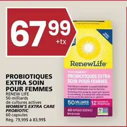 Rachelle-Bery Grocery RENEW LIFE WOMEN'S EXTRA CARE PROBIOTIC offer