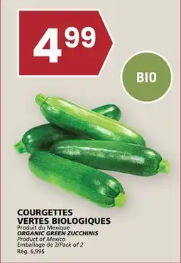 Rachelle-Bery Grocery ORGANIC GREEN ZUCCHINIS offer
