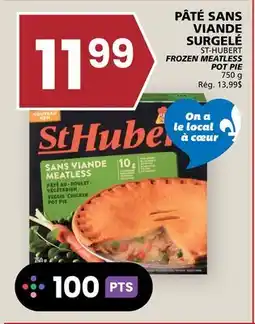 Rachelle-Bery Grocery ST-HUBERT FROZEN MEATLESS POT PIE offer