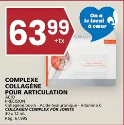 Rachelle-Bery Grocery ABIO PRÉCISION COLLAGEN COMPLEX FOR JOINTS offer