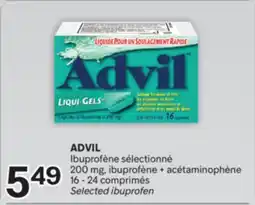 Brunet ADVIL Ibuprofène sélectionné offer