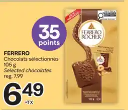 Brunet FERRERO Chocolats sélectionnés offer
