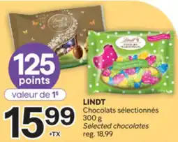 Brunet LINDT Chocolats sélectionnés offer