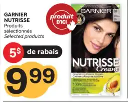 Brunet GARNIER NUTRISSE Produits sélectionnés offer