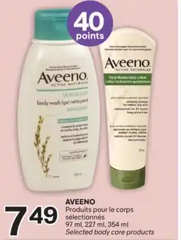 Brunet AVEENO Produits pour le corps sélectionnés offer