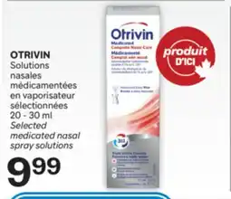 Brunet OTRIVIN Solutions nasales médicamentées en vaporisateur sélectionnées offer