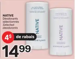 Brunet NATIVE Déodorants sélectionnés offer