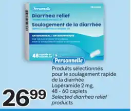 Brunet PERSONNELLE Produits sélectionnés pour le soulagement rapide de la diarrhée Lopéramide 2mg offer