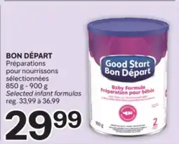 Brunet BON DÉPART Préparations pour nourrissons sélectionnées offer