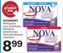 Brunet NOVADENT Nettoyants pour prothèses dentaires sélectionnés offer