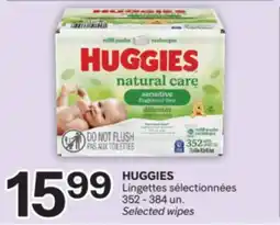 Brunet HUGGIES Lingettes sélectionnées offer